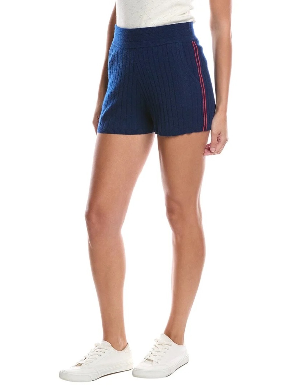 No Name Naked Cashmere Indigo Cashmere Shorts Women’s Size Small In Blue
